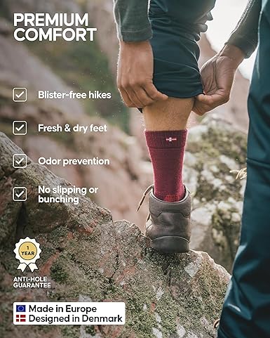 DANISH ENDURANCE Hiking Socks