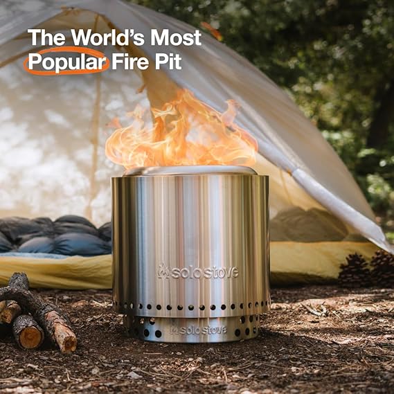 Solo Stove Ranger Essential Bundle Stand, Lid, Camping Accessories