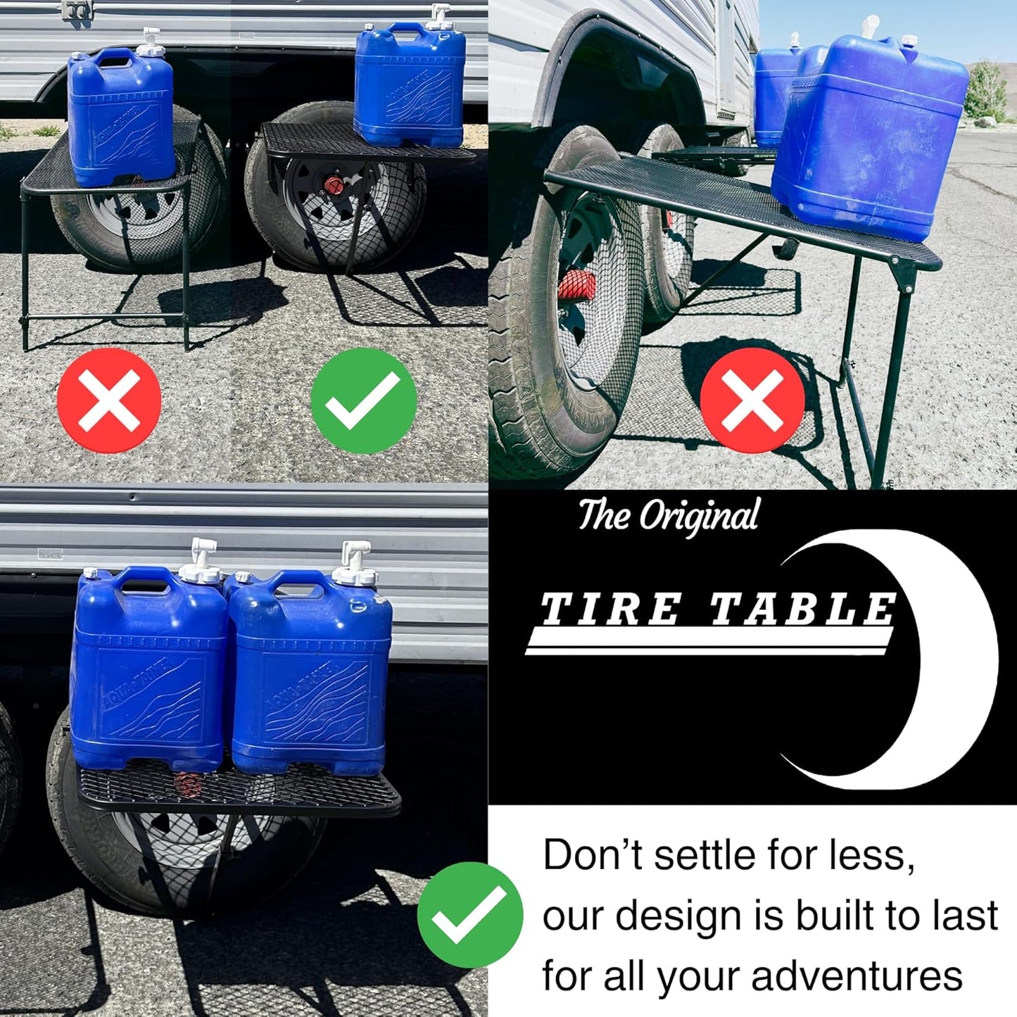 Vehicle Tire-Mounted Steel Camping, Travel