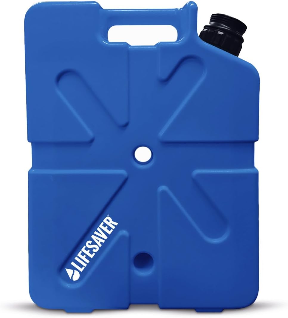 Lifesaver Jerrycan Water Purifier Heavy Duty Water Purifier for Overlanding, Camping, Hiking, Survival Kit